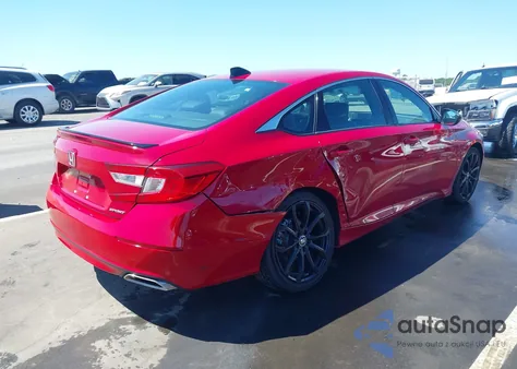 2021 Honda Accord Sport from USA, damaged, VIN 1HGCV1F36MA082078